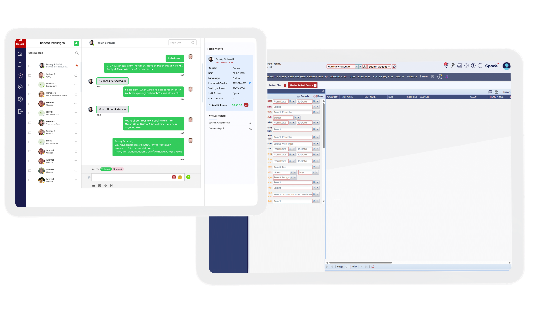 Master Patient Search
